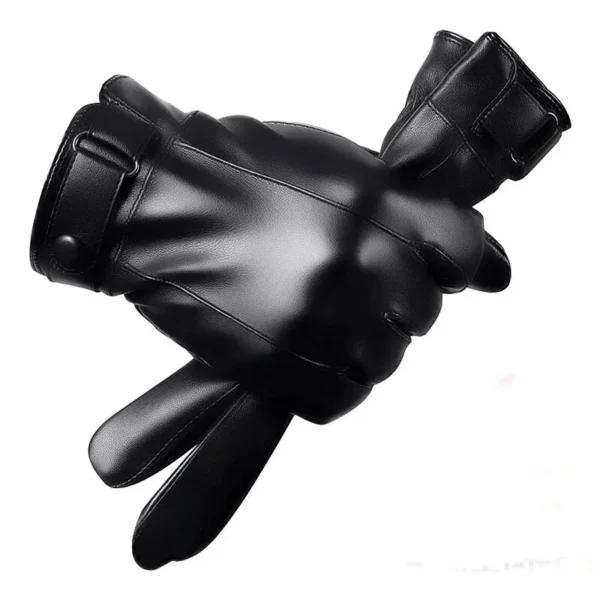 Winter Cycling Gloves Men's Motorcycle Winter Outdoor Waterproof And Cold Protection Pile Thick Riding Electric Car Warm Gloves - Image 2