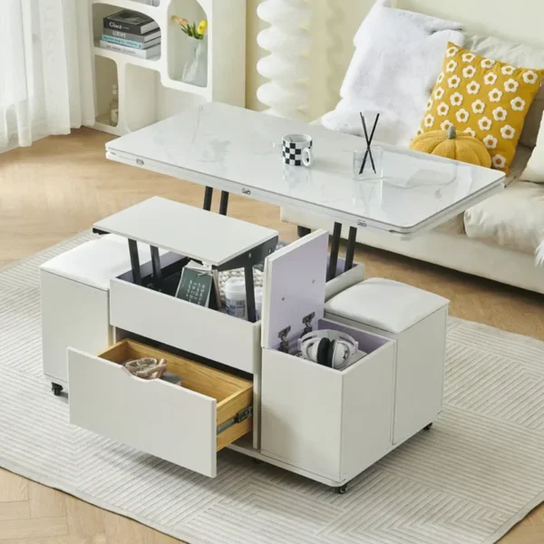 Modern Living Room Table Corner Tables Luxury Small Elegant Center Rooms Service Sofa Side Coffee Mini Middle Dining Bedside - Image 5