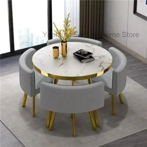 Modern Dining Tables Reception Negotiation Wooden Dining Tables Rest Office Restaurant Mesas De Comedor Home Furniture HDCZ - Image 5