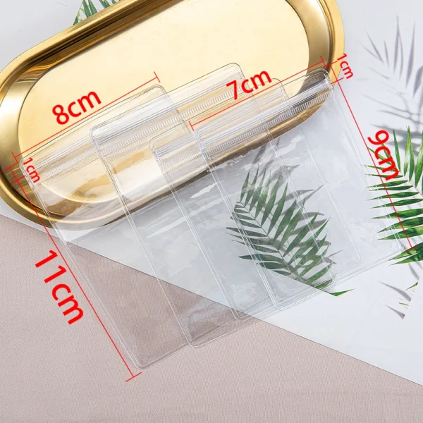 20Pcs Transparent Jewelry Pouches Anti-Oxidation Zip Lock Storage Bags for Earring Necklace Bracelet DIY Display Packaging - Image 6