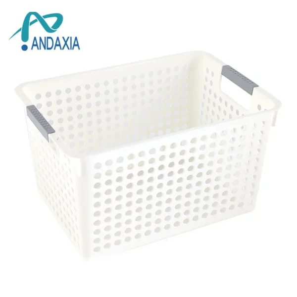 Plastic Storage Basket Kindergarten Toy Storage Basket Desktop Miscellaneous Items Storage Basket Handheld Basket