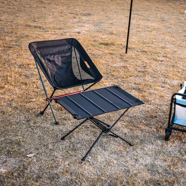 Outdoor Portable Collapsible Table and Chair Barbecue Ultralight Vehicle Tactical Table Road Trip Picnic Table Camping - Image 4