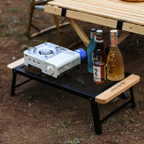 Folding Table With Mesh Outdoor Dining Tables Patio Table Picnic Table Lightweight Easy To Carry And Store For Outside Picnic - Image 3