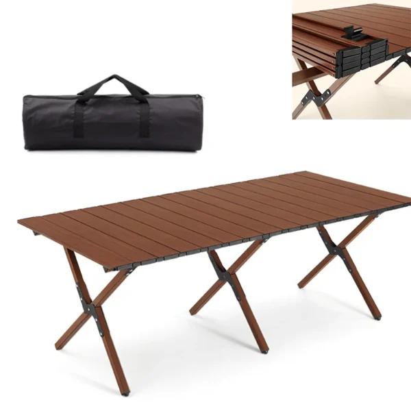 Garden Folding Table Camping Equipment Table Pliante Picnic Coffee Barbecue Table Lightweight Tourist Foldable Desk Camping Gear - Image 6