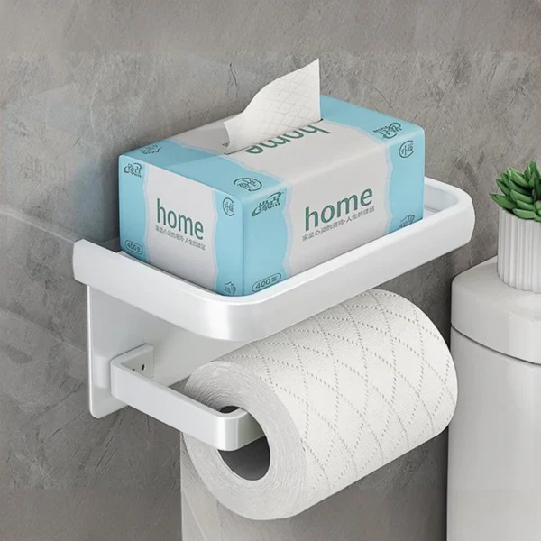 Toilet Paper Holder for Bathroom accessories Toilet paper stand Bathroom storage tissue rolls metal holder - Image 2