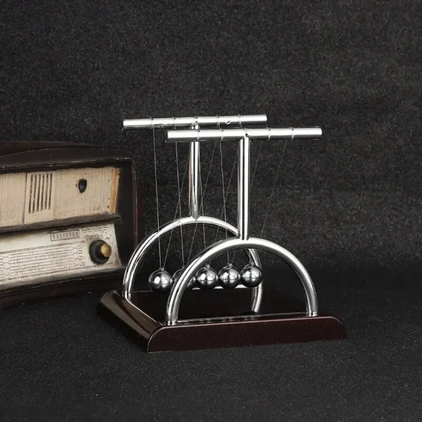 Newton's Cradle Balance Steel Ball Teaching Supplies Physics Science Pendulum Desktop Toys Stress Relief Gifts Home Decoration - Image 2