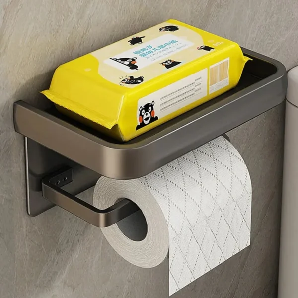 Toilet Paper Holder for Bathroom accessories Toilet paper stand Bathroom storage tissue rolls metal holder - Image 3