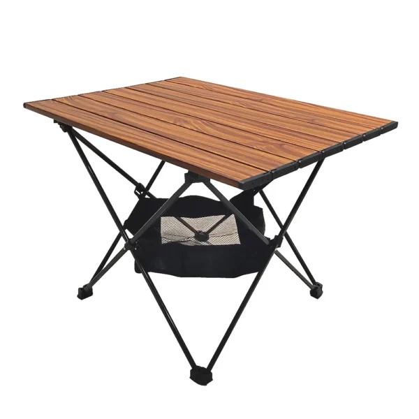 Outdoor Dining Table Aluminum Portable Ultralight Folding Camping Table Can Be Folded for Family Gatherings, Picnic Barbecue