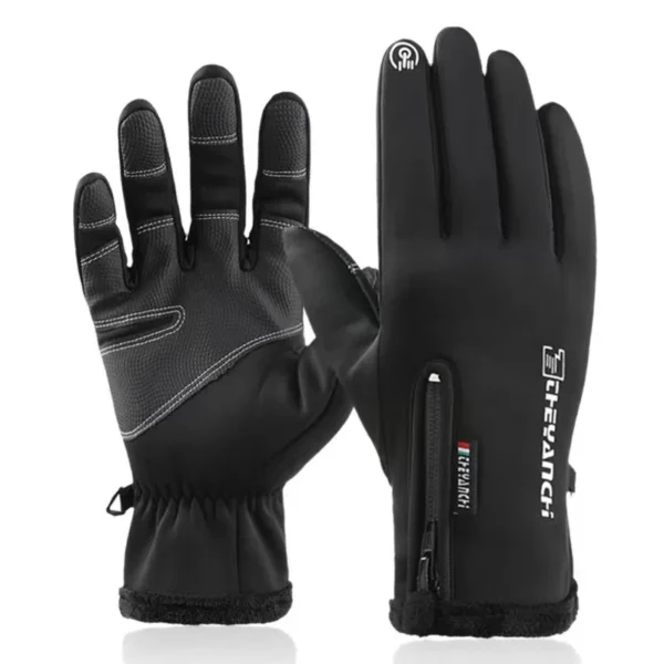 Winter Gloves for Men Womens Waterproof Cycling Gloves Touch Screen Anti-Slip Gloves running skiing hiking rock climbing