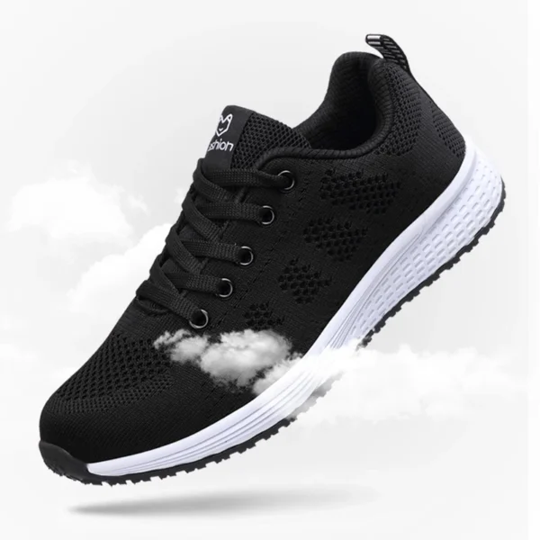 Breathable Women Running Shoes Lightweight Anti-slip Female Sports Shoes Outdoor Soft Women's Sneakers Lace Up Fashion Tennis - Image 4