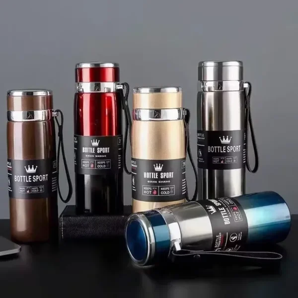 Thermal Water Bottle Keep Cold and Hot Water Bottle Thermos for Coffee Tea Vacuum Flasks Stainless Steel Thermos Bottle gifts