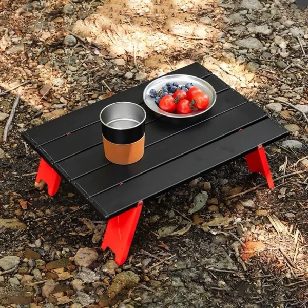 Outdoor Ultra Lightweight Portable Mini Folding Table Ultra Small Leisure Table Tent Camping Table Coffee Table Tea Table