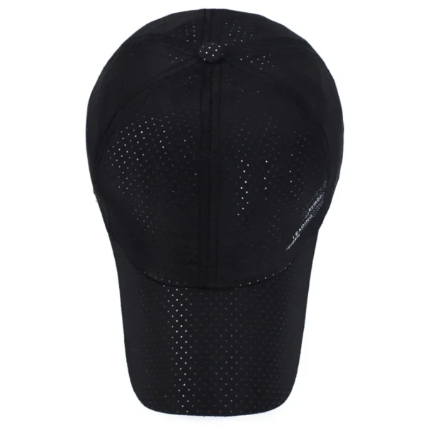 Quick Dry Baseball Cap Outdoor Sports Mesh Breathable Hat For Men Portable Hiking Fishing Sunbonnet Golf Adjustable Cap - Image 5