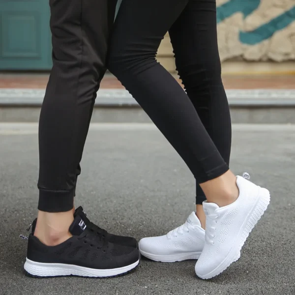 2023 Outdoor Summer Sneakers Female Walking Jogging Trainers Black Sport Shoes Woman Air Cushion Running Shoes For Women - Image 5