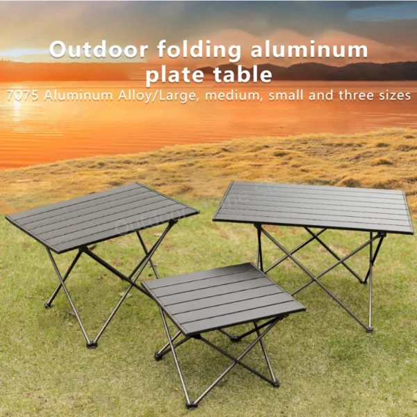 Ultralight Camping Table Aluminium Outdoor Folding Table coffee tables Protable Garden tables BBQ Picnic table Cool Camping Gear - Image 6