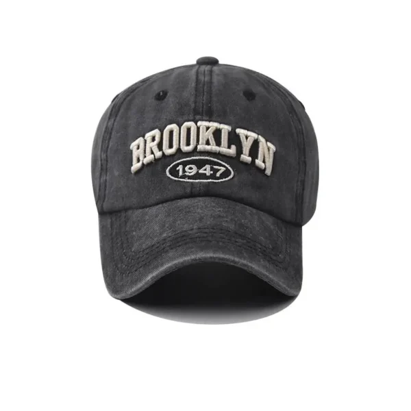 New Brooklyn Cotton Embroidered Baseball Hat Men'S And Women'S Hat Korean Version Hip-Hop Personality Cap - Image 4