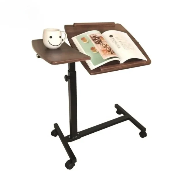 Foldable laptop desk, laptop desk, laptop desk, removable bed table - Image 2