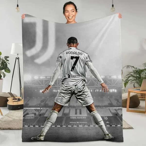 CR7 Cristiano Ronaldo Bohemian Blanket Blankets and Bedspreads Plaid on The Sofa Luxury Cover Cobija Bed Bedspread Throw Nap