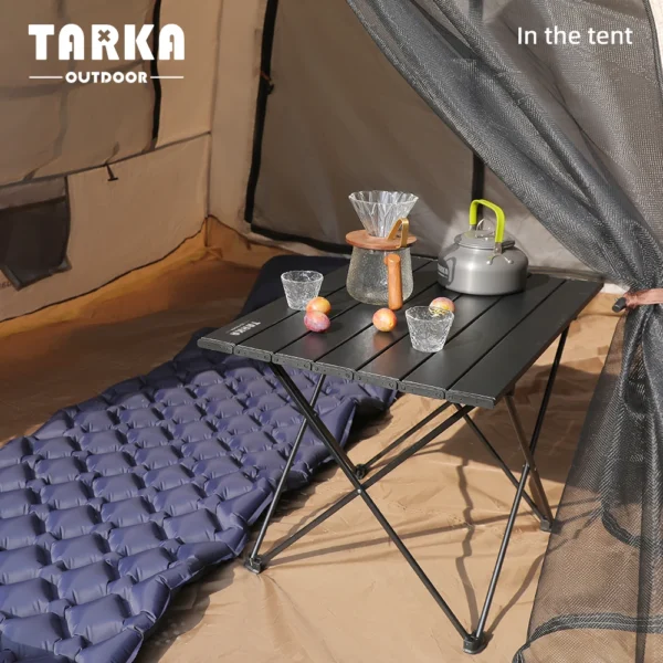 TARKA Outdoor Camping Folding Table Party Picnic BBQ Portable Foldable Desk High Strength Ultralight Aluminium Portable Table - Image 5