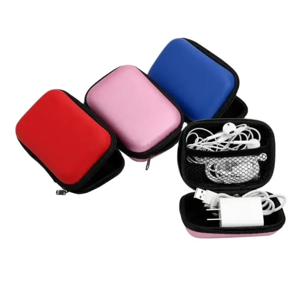 Sundries Charging Case For Earphone Package Zipper Bag Portable Travel Cable Organizer Electronics Storage - Image 3