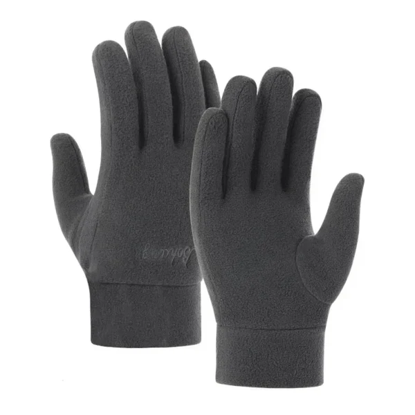 Thicken Fleece Gloves for Men Women Winter Warm Thermal Full Finger Glove Outddor Windproof Running Skiing Cycling Mittens - Image 6