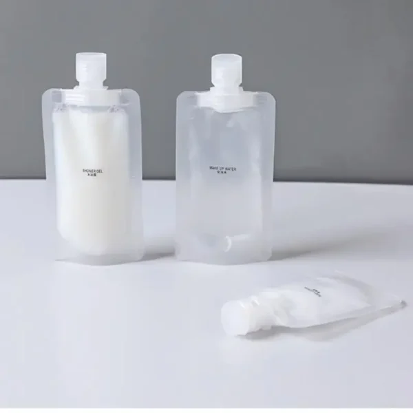 30/50/ML Lotion Dispenser Bag Travel Reusable Pouches Shampoo Liquid Leakproof Refillable Cosmetic Packaging Storage Container - Image 2