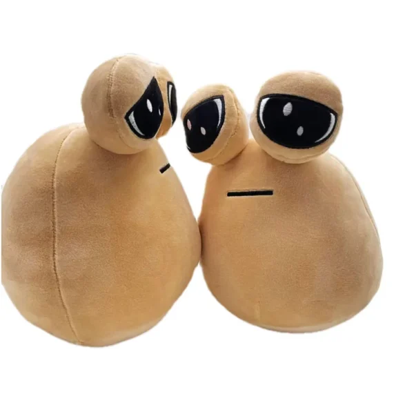 1/6pcs My Pet Alien Pou Plush Toys Anime Game The Maw Pou Doll Kawaii Cartoon Soft Stuffed Pillow Children Birthday Xmas Gif - Image 6