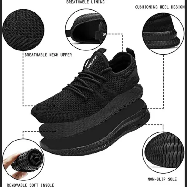 Men Running Shoes Lace up Men Sport Shoes Lightweight Comfortable Breathable Walking Sneakers Tenis Masculino Zapatillas Hombre - Image 5