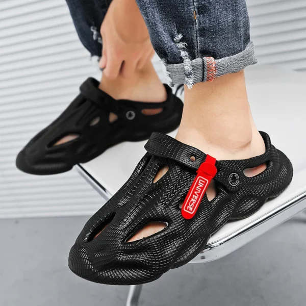 Summer Men Slippers Comfortable Platform Outdoor Sandals 2023 Beach Slippers Flip Flops Male Indoor Home Slides Bathroom Shoes - Image 5