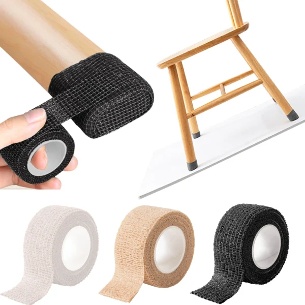 4PCS Chair Leg Floor Protector Furniture Pads for Hardwood Floors Desk Chair Legs Socks Non-slip Noise-Reduce Leg Tape