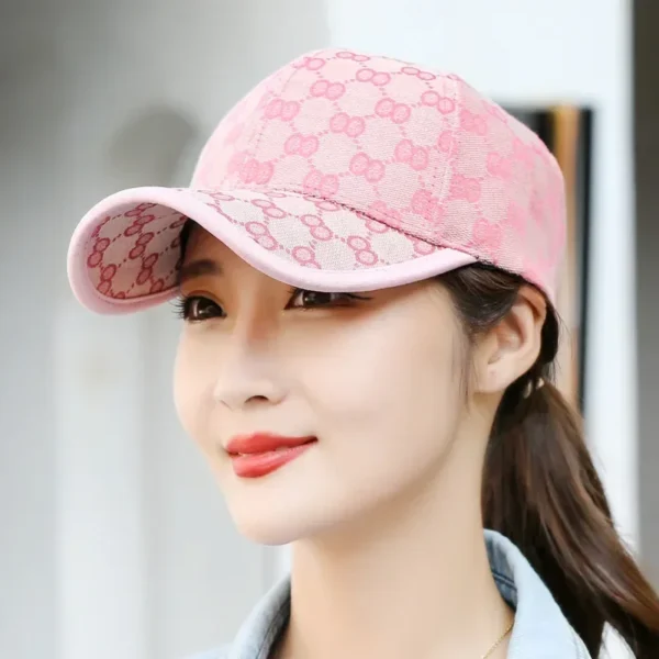 Retro Women Men Printed Baseball Cap Classic Girls Boys Hip Hop Sunshade Hat Spring Summer Adjustable Sports Caps - Image 6