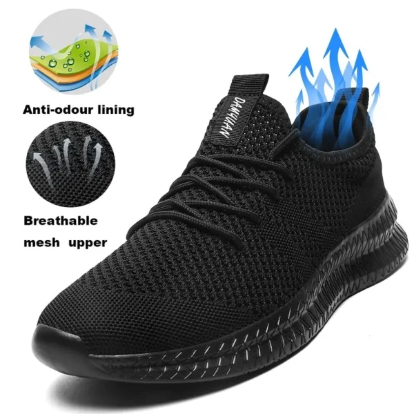 Men Running Shoes Lace up Men Sport Shoes Lightweight Comfortable Breathable Walking Sneakers Tenis Masculino Zapatillas Hombre - Image 2