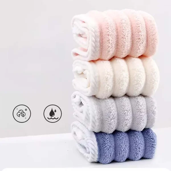 Dry Hair Cap for Women, Thickened and Super Absorbent Headscarf for Wiping Hair, Quick Drying Cap, Dry Hair Towel - Image 6