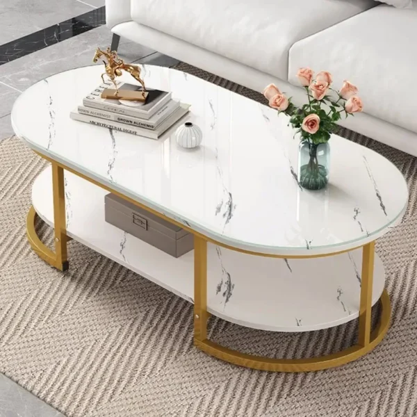 Minimalist Storage Coffee Tables Modern Design Home Nordic Coffee Tables Luxury Living Room Table Basse Pour Salon Decoration - Image 6