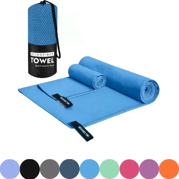 Quick-Dry Sports Towel 40X80/76X152CM Microfiber Running Yoga Gym Fitness Basketball Outdoor Camping Hiking Beach Towels