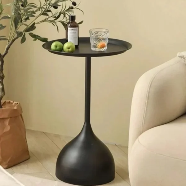 Sofa Small Side Table Nordic Coffee Table  SimpleIron Art Small Round  Bedside Table Mesa for Front Door  Livingroom - Image 5