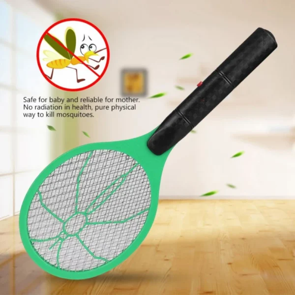 Electric Fly Insect Bug Zapper Bat Handheld Insect Fly Swatter Racket Portable Mosquitos Killer Pest Control For Bedroom Insects - Image 5