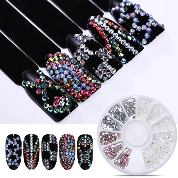 nail parts nail art glitter rhinestone Crystal gems jewelry Bead Manicure decoration accessories nail supplies for professionals - Image 6