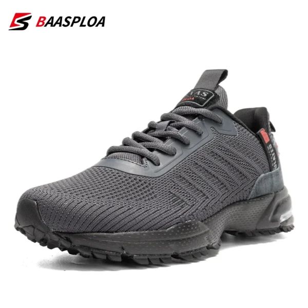 Baasploa Men Running Shoes Lightweight Sneakers Designer Sneaker Male Breathable Tennis Shoe Non Slip 2023 New Sport Shoes - Image 5