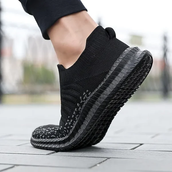 Men Shoes Breathable Men's Sneakers Comfortable Running Shoes Tenis Outdoor Slip On Walking Sneakers Sock Jogging Shoes - Image 3