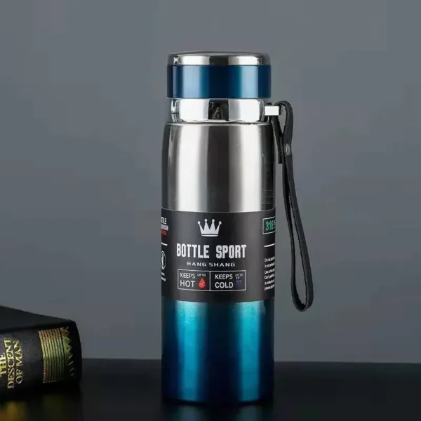 316 Stainless Steel Insulated Mug Outdoor Car Travel Mug Large Capacity Mug Thermos Double Layer Stainless Steel Water Bottle - Image 6