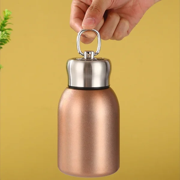 1pc 300ml Insulated Stainless Steel Travel Mug - Keeps Drinks Hot Or Cold for Hours - Perfect for Camping and Travel. - Image 3