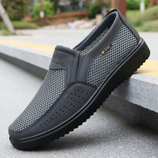 Comfortable Men Casual Shoes Breathable Mesh Summer Men Shoes New Non-slip Lightweight Shoes for Men - Image 2