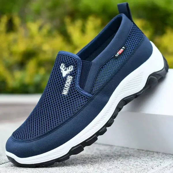 Fashion Summer Shoes Men Casual Shoes Mesh outdoor Breathable Slip-on Flats Men Sneakers Comfortable Water Loafers Zapatillas