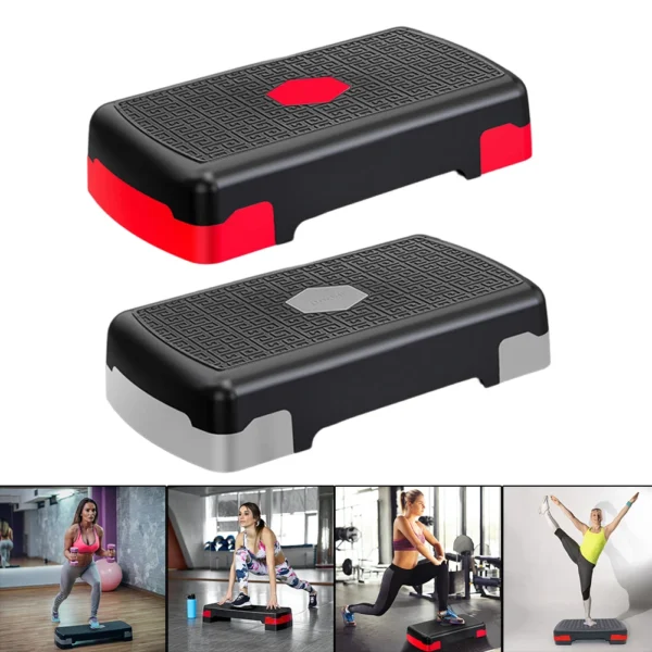 Gym Exercise Foot Pedal Mini Body Building Stepper Adjustable Non-slip Stable 200KG Load-bearing Portable Fitness Equipment - Image 3