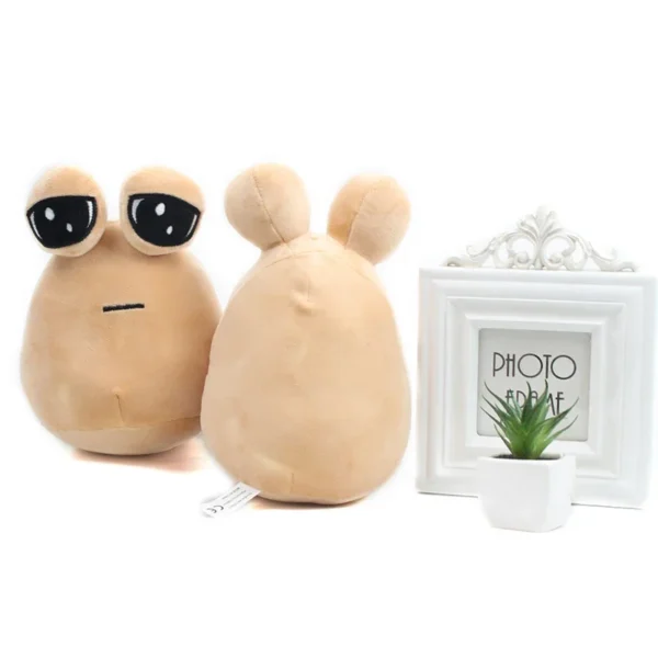 NEW TOY Hot  My Pet Alien Pou Plush Toy Furdiburb Emotion Alien Plushie Stuffed Animal Pou Doll 22cm - Image 2