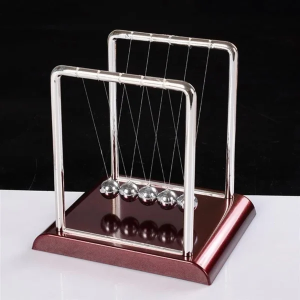 Newton's Cradle Desk Table Decor Metal Pendulum Ball Steel Balance Ball Newton Ball Physics Science Pendulum - Image 4