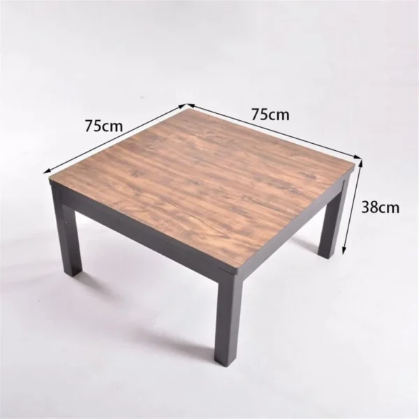 Japanese Kotatsu Table 4pcs Set – Heating Table, Quilt, Carpet &Heater for a Cozy Winter Coffee Table Household Heating - Image 6