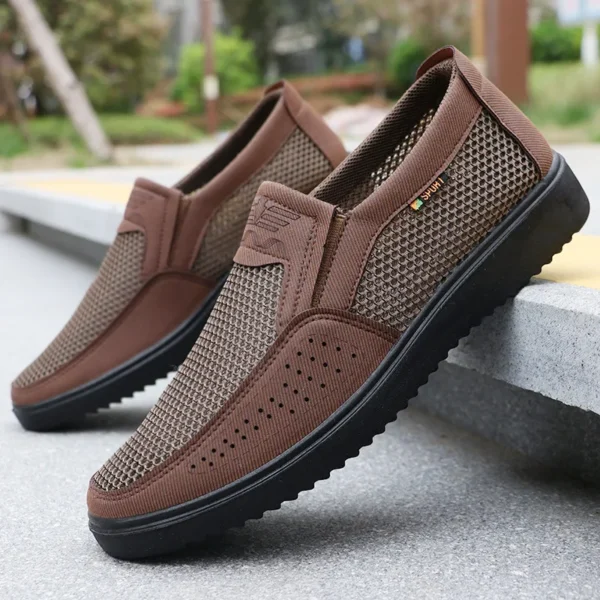 Comfortable Men Casual Shoes Breathable Mesh Summer Men Shoes New Non-slip Lightweight Shoes for Men - Image 6