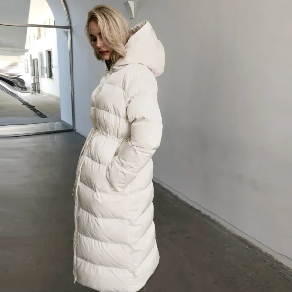 2024 Women Winter coat Stylish Thick Warm Parkas - Image 2